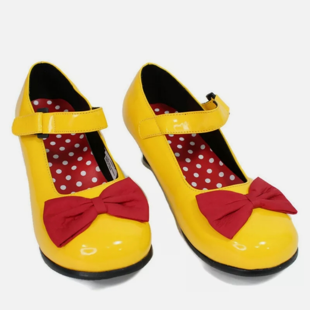 Minnie Mouse Kitten Heels Size 8
